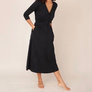 NWT Beaumont Organic Ruth Dress in Black